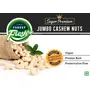 Forest Fresh Jumbo Cashew Nuts (Kaju) - Super Premium - 400g - Dry Fruits & Nuts, 3 image