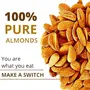 Healthy Master Indian Mamra Freshly Hand Picked 100% Natural Indian Almonds | Naturally Dried Nuts |Anti Oxidants | Tasty & Crunchy Good for Your Brain and Heart (250 gm), 3 image