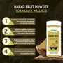 IYUSH Herbal Ayurveda Organic Harad Powder - (pack of 2) 100gm each, 2 image