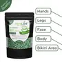 HerbLore Hard Hair Body Wax Beans - Charcoal + Aloe Vera Wax Beans (Combo Pack ), 4 image