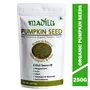 Madilu 100% Organic Premium Raw Basil Seeds- 250 Grams + Madilu 100% Organic & Premium Raw Pumpkin Seed - Protein and Fibre Rich Superfood (250Gm) (Combo Pack), 4 image