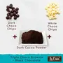 La Casa Triple Chocolate Brownie Mix - Black Chocolate | Fudgy | All Natural | 400g |, 3 image