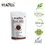 Madilu 100% Organic Premium Raw Basil Seeds- 250 Grams + Raw Flax Seed - Fibre & Omega 3 Rich Superfood 250 Grams | Alsi for Eating (Combo Pack), 6 image