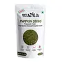 MADILU Organics Roasted Pumpkin Seeds for Eating; Snacks 250g + Flax Seeds (250Gm), 2 image