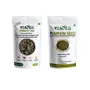 MADILU Organics Roasted Seeds Mix Immunity Mix (250 g) + Organic & Premium Raw Pumpkin Seed - Protein and Fibre Rich Superfood (250Gm)