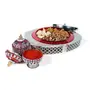 NUTICIOUS Assorted Dry Fruits Round Silver Gift Box-160 gm with Almond Butter 40 Gm, 4 image
