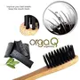 Orgaq Organicky Natural Bamboo ToothBrush With Charcoal Infused Bristle for Oral Care| Eco Friendly - 2 Pc, 7 image