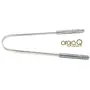 OrgaQ Organicky Natural Steel Tongue Cleaner (Scraper) for Freshens Breath | Eco Friendly (Pack of 2), 5 image