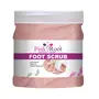 Pink Root Chocolate Scrub 500gm with Foot Scrub 500gm, 3 image