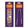 OrgaQ Organicky Natural Steel Tongue Cleaner (Scraper) for Freshens Breath | Eco Friendly (Pack of 2), 2 image