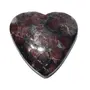 Pyramid Tatva Heart - Ruby Corundum 70-80 Gm Big Size - 2-2.5 inch Natural Healing Chakra Balancing Crystal Stone, 3 image