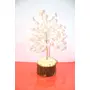 RUDRADIVINE Mart Feng Shui Natural Rose Quartz Crystal Money Tree Bonsai Style Decoration for Wealth and Luck, 2 image