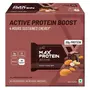 RiteBite Max Protein Active Choco Fudge Bars 450g - Pack of 6 (75g x 6) & RiteBite Max Protein Cookies - Assorted 330 g - Pack of 6 ( 55g x 6 ) (Combo), 2 image