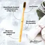 The Mouth Company Premium Organic Bamboo Toothbrush Gentlebrush | Round (Low Pressure) with Charcoal Activated Bristles, 5 image