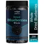 Vedyaz Organics Whole Dried Blueberries / Blueberry dry fruit - 250gm - 100% Natural and Unsweetened (without sugar) - Gluten free snacks, 4 image