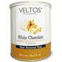 VELTOS PROFESSIONAL WHITE CHOCOLATE HYDRO LIPODOLUBLE WAX 800ML JAR FOR HANDS & LEGS (REMOVES ALL UNWANTED HAIR EASILY)
