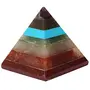 jewelswonder 7 Chakra Pyramid 2 inch