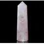 Healings4u Massage Wand Rose Quartz 7.5-8.5 cm wt.40-50 Grams Crystal Obelisk Healing Tower Reiki Spiritual Stone, 5 image