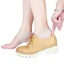 Rexmon Unisex Moisturizing Silicone Gel Heel Socks-Set Of 1 Pair - White, 3 image