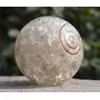 Pyramid Tatva Orgonite Sphere - Clear Quartz Ball Size - (38 mm - 50 mm) 1.5-2 Inch Natural Chakra Balancing Crystal Healing Stone, 3 image