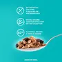 ASAP Wholegrain Muesli Badam Milk 82 % Almonds Raisins and 5 Toasted Grains Healthy Multigrain Granola with Nuts Omega-3 & Fibre rich 420 Gm, 8 image