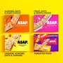 ASAP Energy Bars - 6 Bars Healthy Granola Bars with Cashew Almond & Caramel - High Fiber Oats On-The-Go Chewy Cereal Bars (35 G Each), 12 image