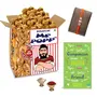 BOGATCHI Mr.POPP's Caramel Popcorn 100% Crunchy Mushroom Popped Kernels Handcrafted Gourmet Popcorn Best Rakhi Gift for Bhai250g + Free Happy Rakhi Greeting Card + Free Rakhi