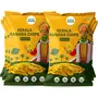 Beyond Snack Natural Kerala Banana Chips Healthy and Delicious Snacks- No Hand Touch- Original Style Salted 600gms