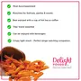 Delight Foods Maharashtrian Snacks - SOYA Stick (Diet- Low Oil) | Namkeen Savory Chips Healthy Snacks (Szechuan Tapioca SOYA Sticks 200g), 10 image