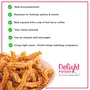 Delight Foods Maharashtrian Snacks - Soya Stick (Diet- low Oil) | Namkeen Savory Chips Healthy Snacks (Diet Soya Sticks 350g), 6 image