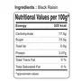 Dryo Premium Natural Black Raisin/ Kali Kishmish/ Munakka/ Raisins 500 gm, 6 image