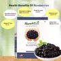 HandsFull Premium Dried Blueberries (200g X 2) 400 GMS, 2 image