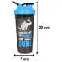 Heart Home Protein Shaker - 800 ml for Whey Proteins and Preworkouts 100% Leak Proof (Blue) Standard, 2 image
