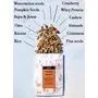 Jeddi Protein Granola Multigrain Fruits Nuts Cinnamon | Delightful Breakfast Cereal with Pumpkin Seeds Almonds Flax Seeds Bajra Jowar Rolled Oats 300g, 4 image