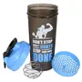Heart Home Protein Shaker - 800 ml for Whey Proteins and Preworkouts 100% Leak Proof (Blue) Standard, 4 image