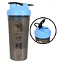 Heart Home Protein Shaker - 800 ml for Whey Proteins and Preworkouts 100% Leak Proof (Blue) Standard, 10 image