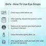 Jiwadaya Entyce - rose water-based cooling eye drops. Ayurvedic & Herbal. For Dry Eyes Redness Irritation CVS Eye Pain. 10 ml each. Pack of 6, 8 image