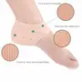 Jiya Enterprise Gel Heel Socks for Heel Swelling Pain Relief Dry Hard Cracked Heel Repair Cream Foot Care Ankle Support Gel Pad for Unisex, 2 image