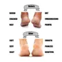 Jiya Enterprise Gel Heel Socks for Heel Swelling Pain Relief Dry Hard Cracked Heel Repair Cream Foot Care Ankle Support Gel Pad for Unisex, 6 image