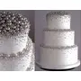 Neotea Silver Balls for Cake Decoration (Size 00 200 G), 6 image