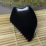 PINKCITY CREATION- Natural Obsidian Stone Gua Sha Muscle Scraper Massage & Facial Tool SPA Acupuncture Therapy Trigger Point TreatmentAnti-Aging Gua sha for Face Neck Back Body Pressure Therapy, 16 image