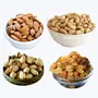 Pramix Dry Fruit Combo Pack (AlmondCashew Pista Golden Raisin)(Each Pack wt.100 gm) 400 gm, 2 image