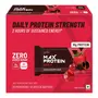RiteBite Max Protein Daily Choco Berry 10g Protein Bar [Pack of 6] Protein Blend Fiber Vitamins & MineralsNo Preservatives 100% Veg No Added Sugar for Energy Fitness & Immunity - 300g