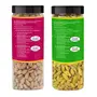 YUM YUM Premium Dry Fruits Combo Pack 300g (Pistachios Nut 150g Raisins Kishmish 150g) Jar Each, 2 image