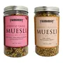 Yummsy Classic Granola Muesli + Choco Trail Mix Muesli. Sugar Free High in Protein & Gluten Free.