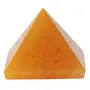 JewelsWonder Yellow Aventurine Pyramid Size: 15-20MM 1 inch Approx (R543), 2 image