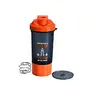 SOLEIL Bold Gym Shaker Bottle 800ml Shaker Bottles for Protein Shake 100% Leakproof Guarantee Protein Shaker/Sipper Bottle Ideal for Protein Pre Workout and BCAAs & Water BPA Free Material
