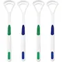 SellBotic Tongue Cleaner Brush Scraper Set Of 4 pcs(multi colour)
