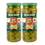 Olicoop Green Stuffed Olives 450g Pack of 2 Produced in Spain