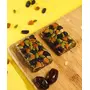 VegOChef Wholesome Nut and Fruit BarsVegan Bar with Goodness of Dates Raisins Almonds Walnuts and Sunflower Seeds - Complete Sugar Free Nutritious Bar Health Hamper (Pack of 6 - 50gms Each)